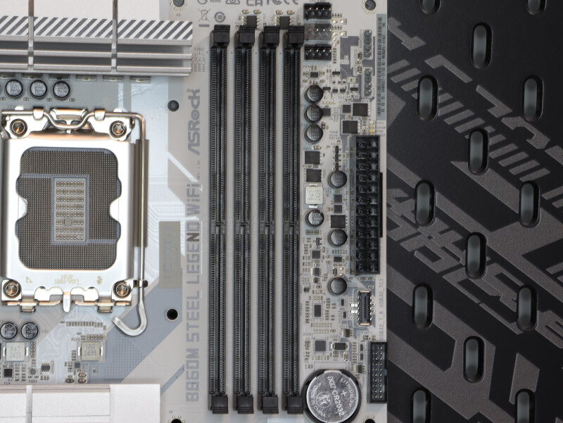 ASRock B860M Steel Legend WiFi SATA ports and storage connectivity overview.JPG